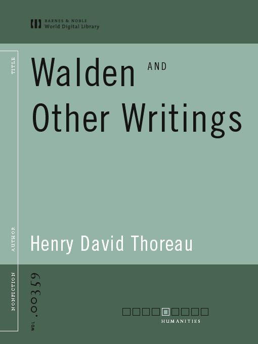 Walden and Other Writings (World Digital Library Edition)