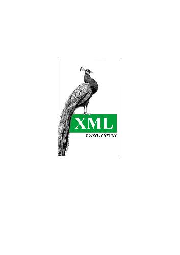 XML Pocket Reference