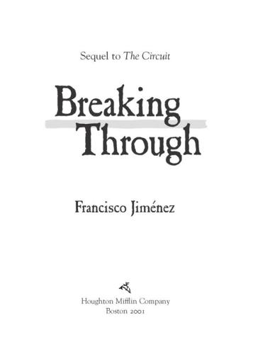 Breaking Through