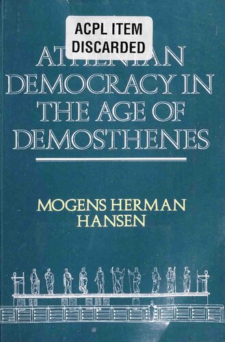 The Athenian Democracy In The Age Of Demosthenes