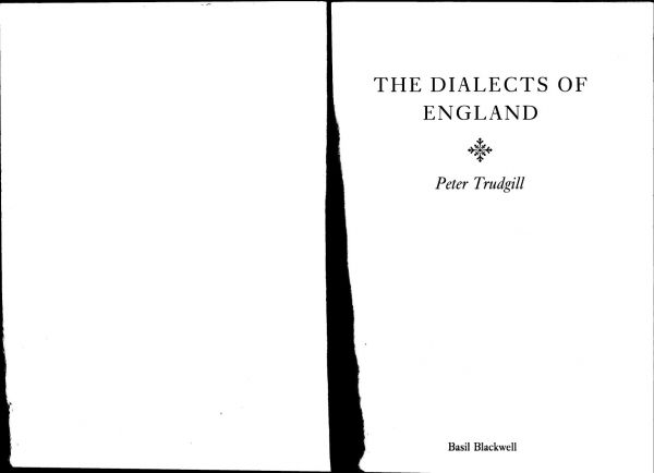 The Dialects Of England