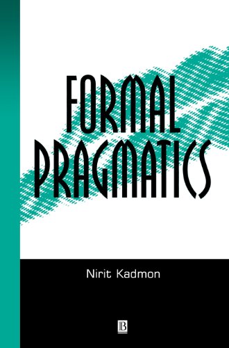 Formal Pragmatics