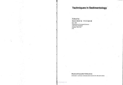 Techniques In Sedimentology