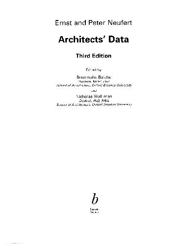Architects' Data