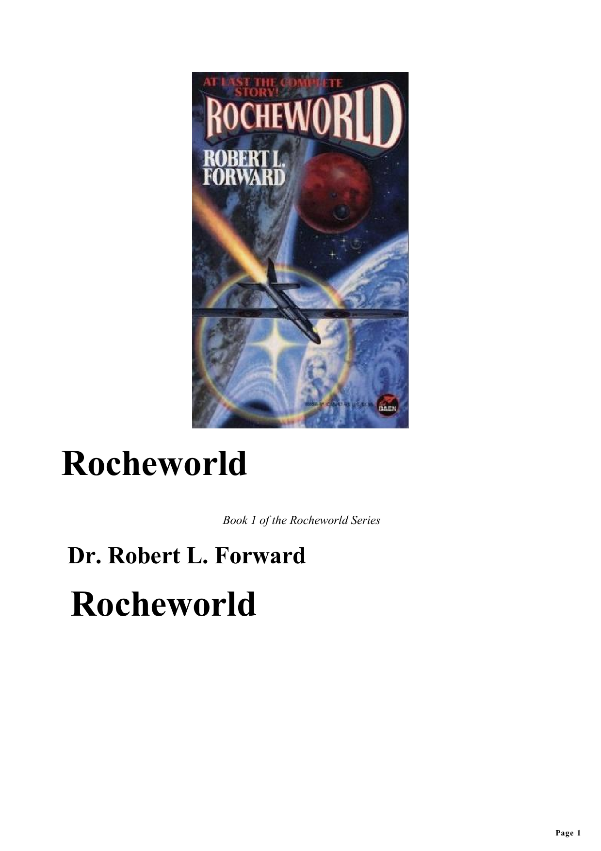 Rocheworld