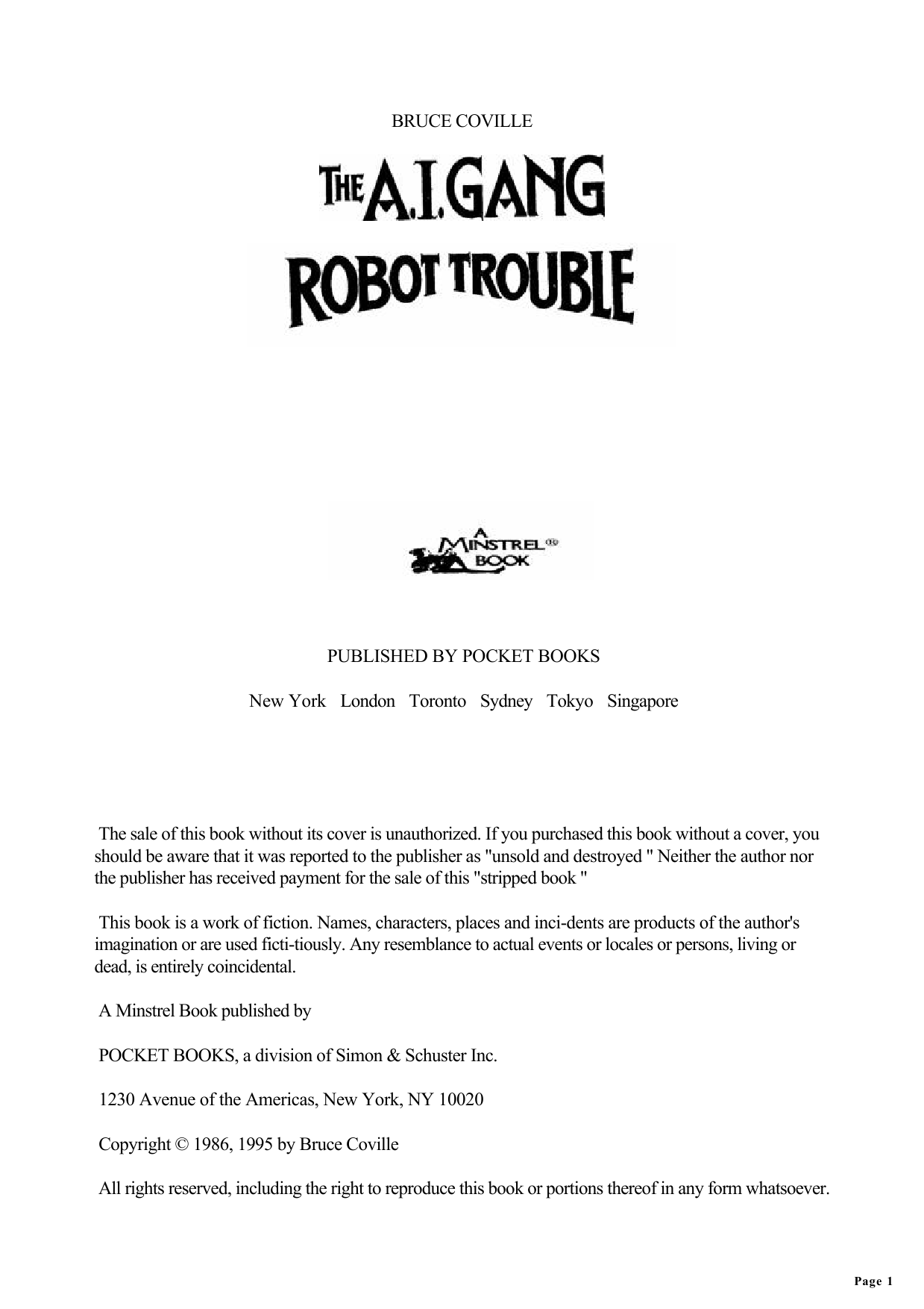 Robot Trouble