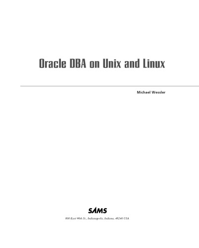 Oracle DBA on Unix and Linux