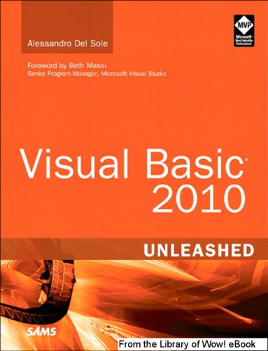 Visual Basic 2010 Unleashed