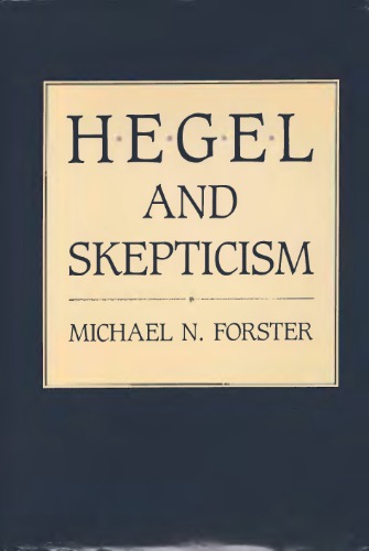 Hegel and Skepticism