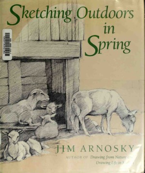 Sketching Outdoors in Spring