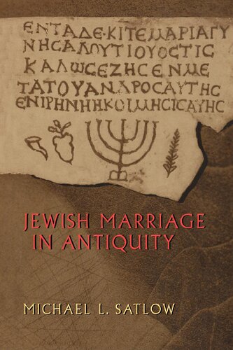 Jewish Marriage in Antiquity