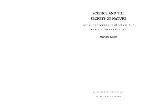 Science and the Secrets of Nature