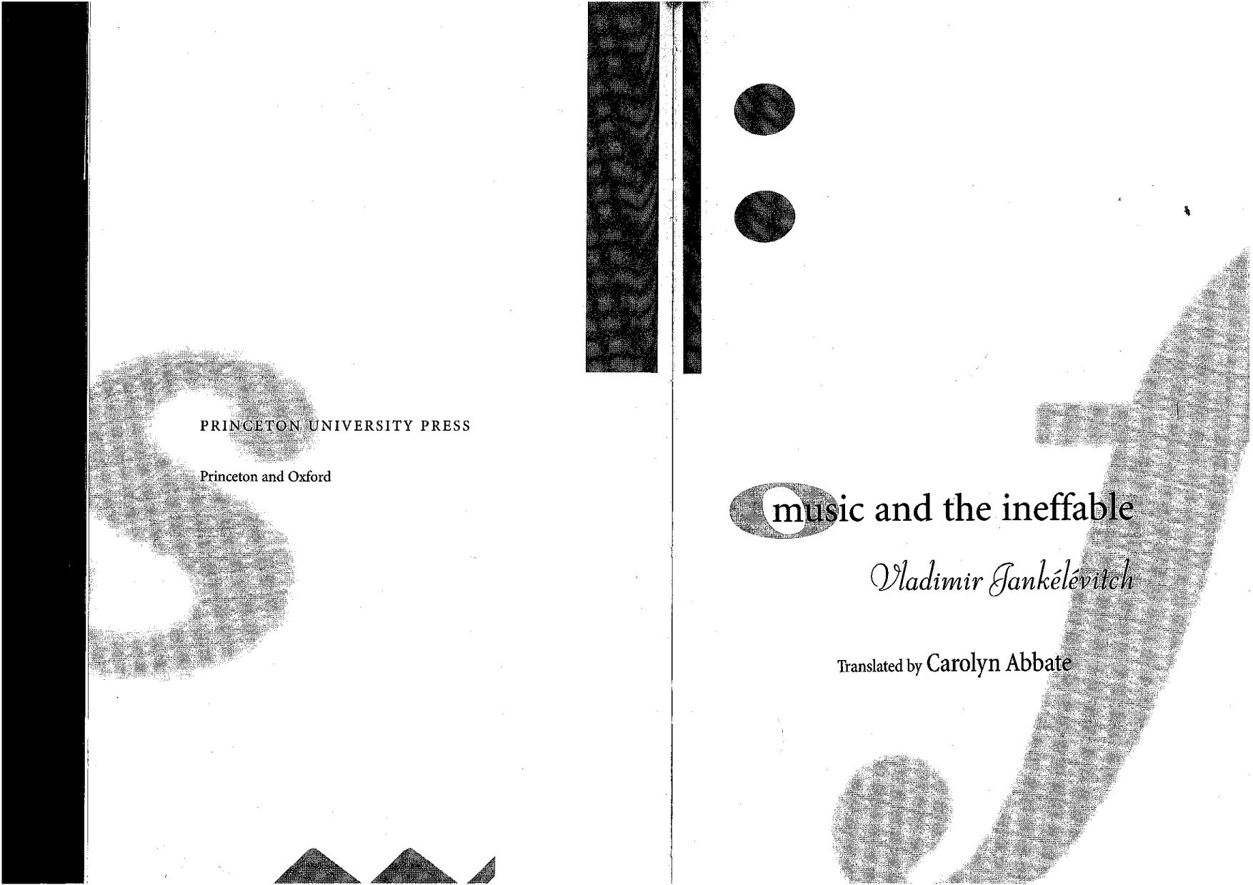 Music and the Ineffable
