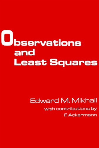 Observations And Least Squares