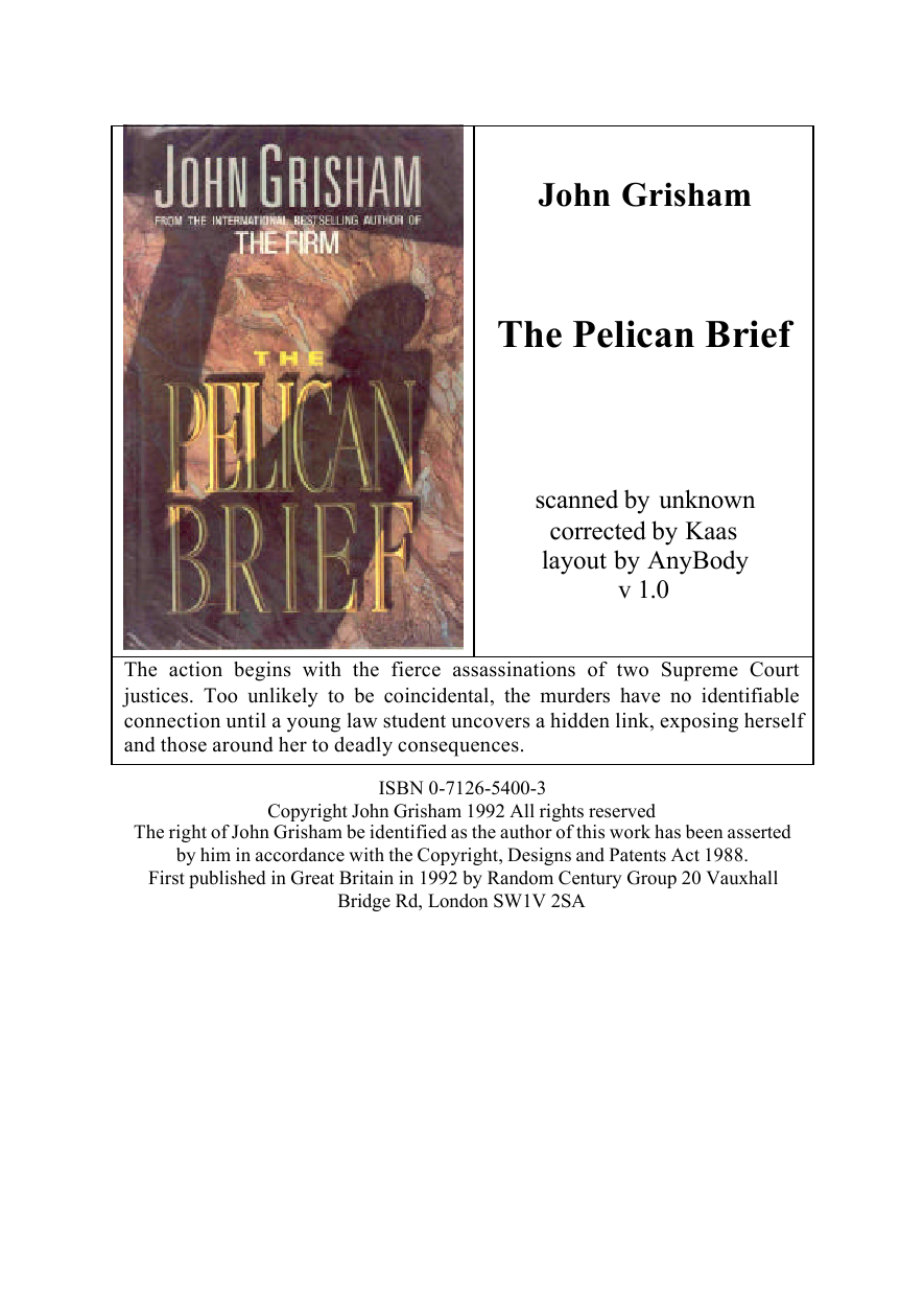 The Pelican Brief
