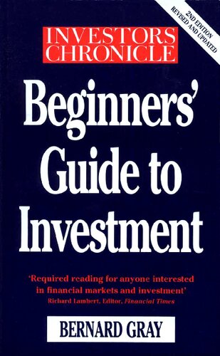 Investors Chronicle Beginners' Guide To Investment