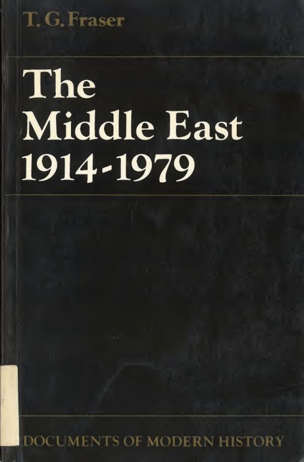 The Middle East, 1914-1979