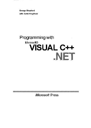 Programming Microsoft Windows with C#