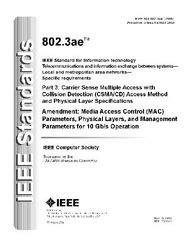 Standard for Information Technology-Telecommunications and Information Exchange Between Systems-LAN/Man-Specific Requirements-Part 11