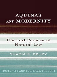 Aquinas and Modernity