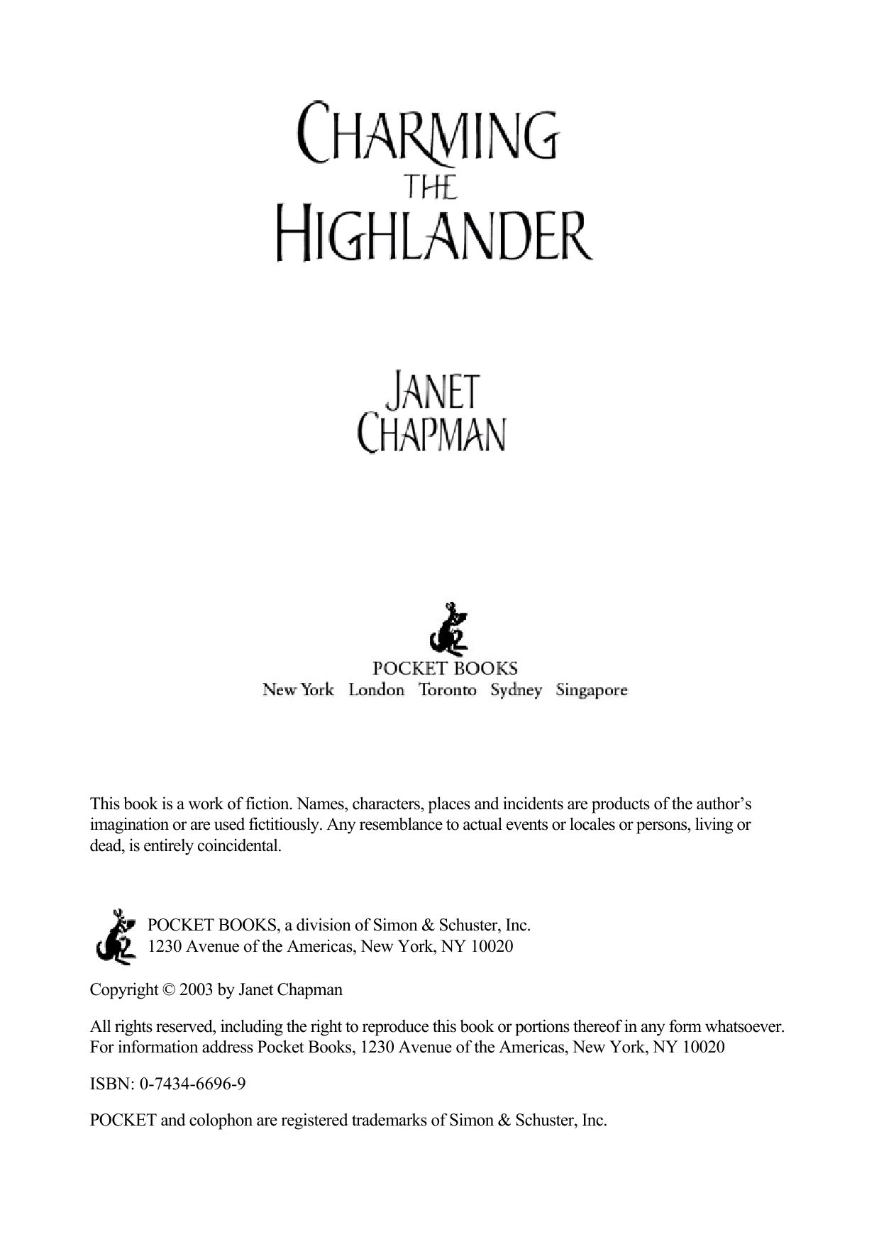 Charming the Highlander