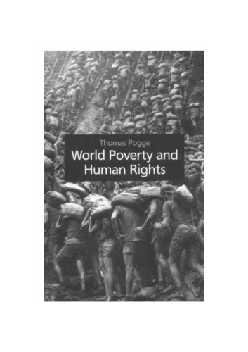 World Poverty and Human Rights