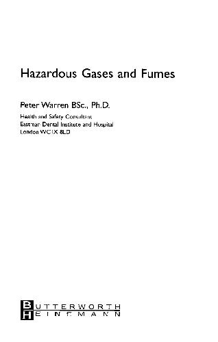 Hazardous Gases and Fumes