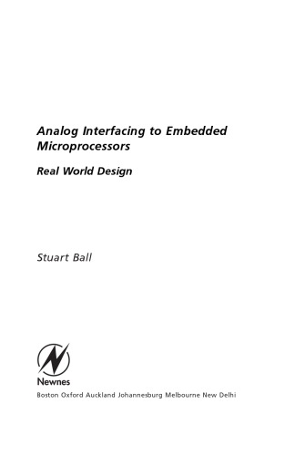 Analog Interfacing to Embedded Microprocessors