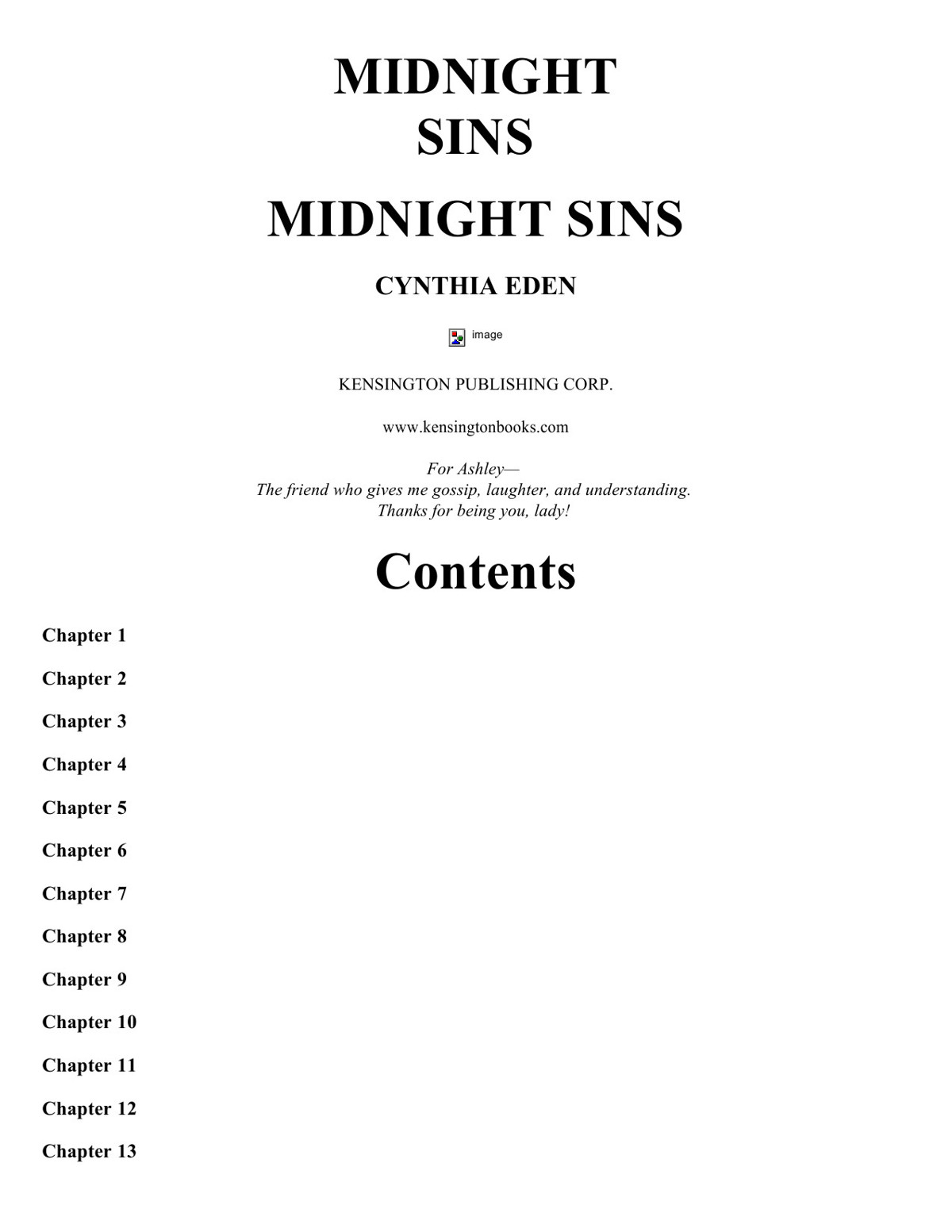 Midnight Sins