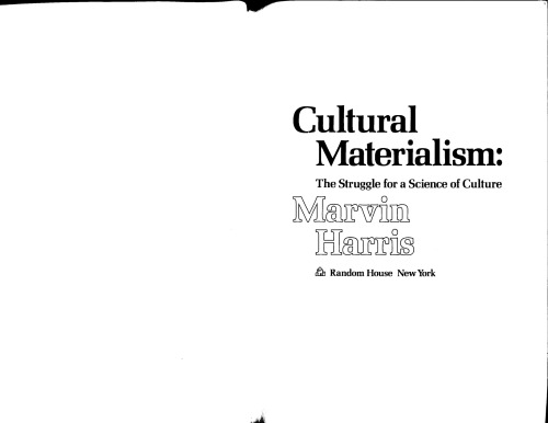 Cultural Materialism