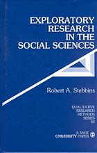 Exploratory Research in the Social Sciences