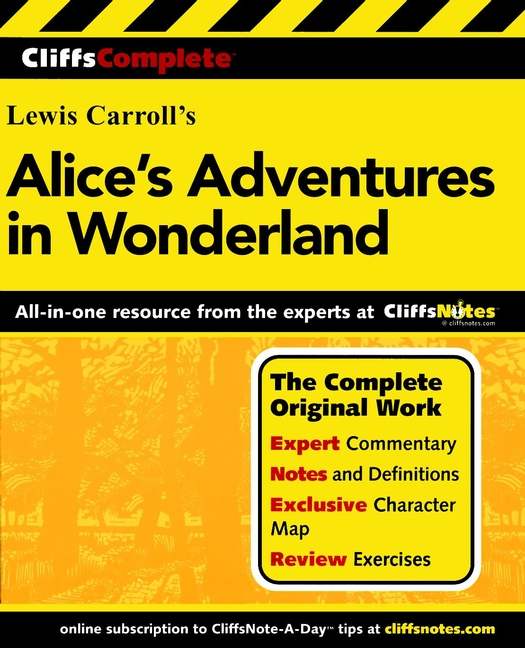 CliffsComplete<sup>TM</sup> Alice's Adventures in Wonderland