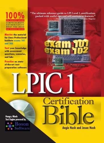 Lpic 1 Certification Bible [With CD and Testing Engine]