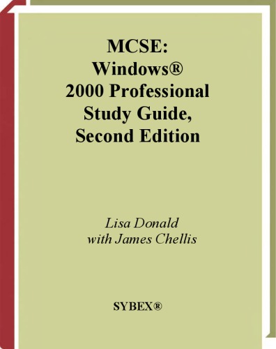 MCSA/MCSE Windows 2000 Professional Study Guide