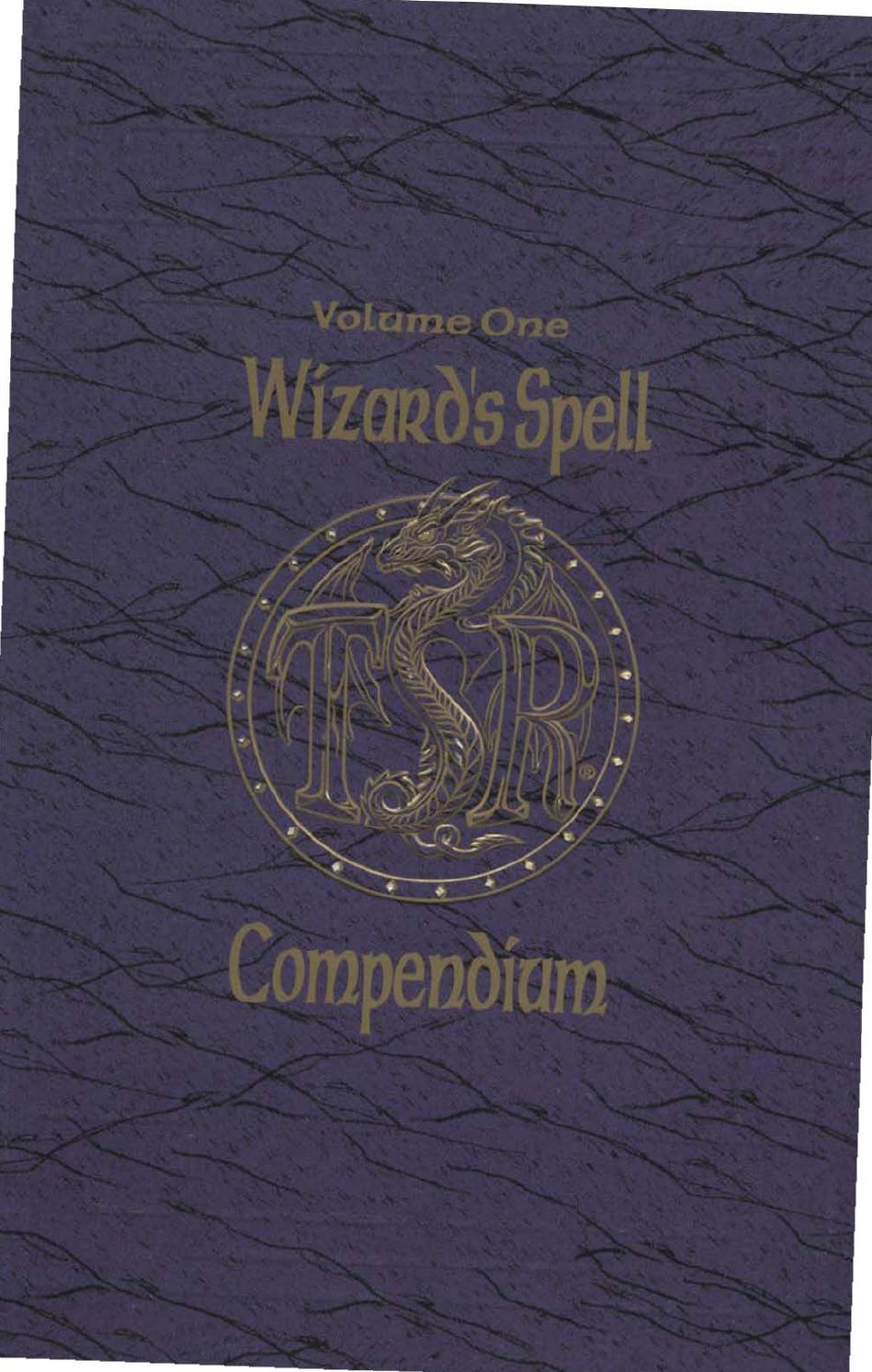 Wizard's Spell Compendium, Vol. 1