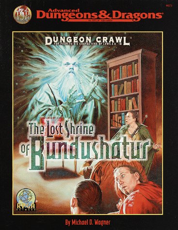 LOST SHRINE OF BUNDUSHA (Advanced Dungeons & Dragons