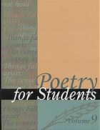 Poetry for Students, Volume 9