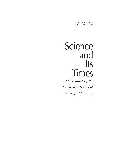 Science and Its Times