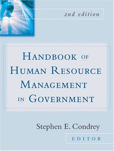 Handbook of Human Resources Management in Government