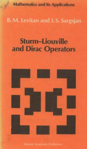 Sturm--Liouville and Dirac Operators