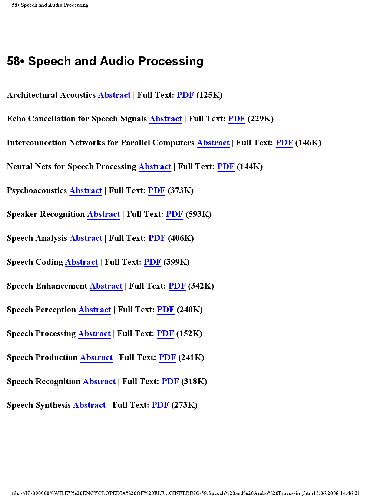 An Introduction to Text-To-Speech Synthesis