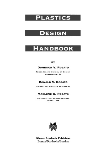 Plastics Design Handbook