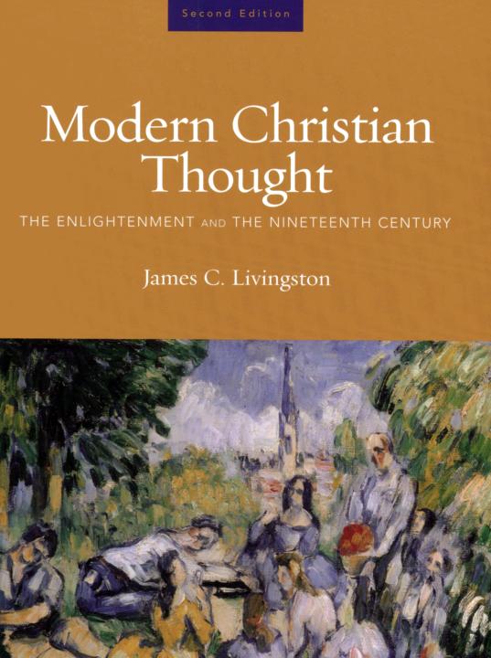 Modern Christian Thought, Volume 1