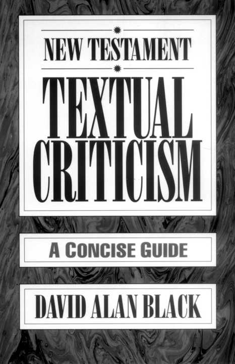 New Testament Textual Criticism