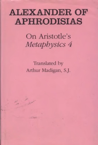 On Aristotle's Metaphysics