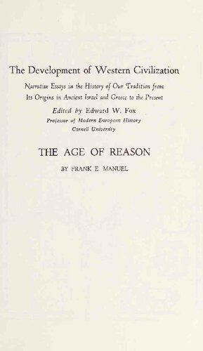 The Age of Reason