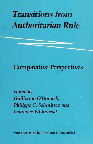 Transitions from Authoritarian Rule