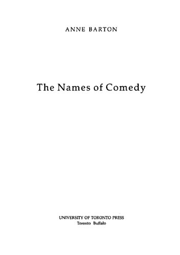 The Names Of Comedy