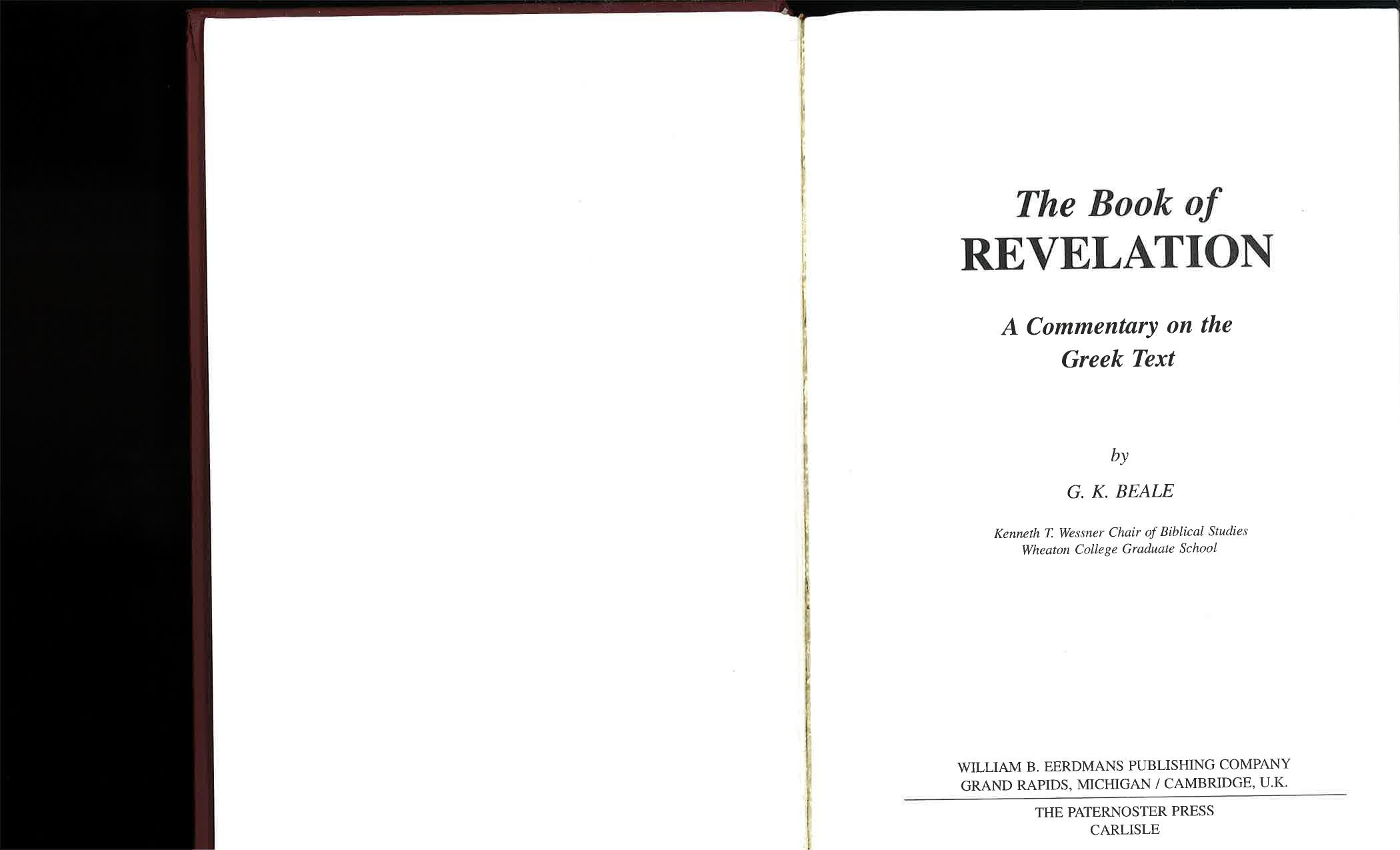 The Book of Revelation