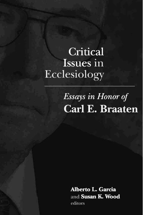 Critical Issues in Ecclesiology